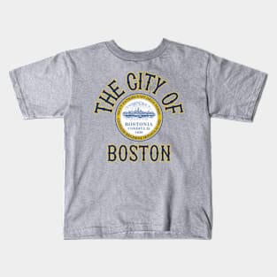 The City of Boston Kids T-Shirt